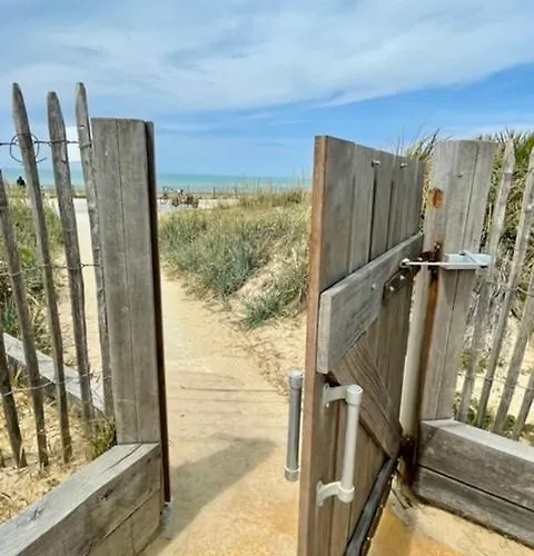Rez-de-chaussee Entre Dunes Et Ocean Lejlighed *